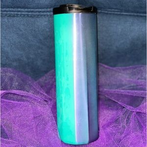 Starbucks metal tumbler NWT iridescent
